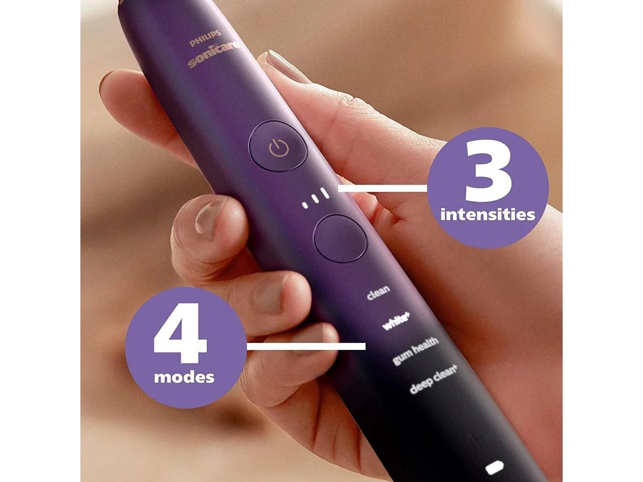 Philips HX9911/91 Sonicare Special Edition Rechargeable Toothbrush Black/Purple